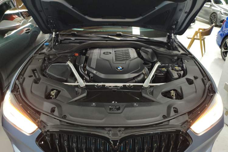 Used BMW 8 Series 2019 840i 4-Door Gran Coupe M Sport Package Engine Bay