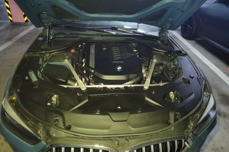 Used BMW 8 Series 2019 840i Convertible Coupe M Sport Package Engine Bay