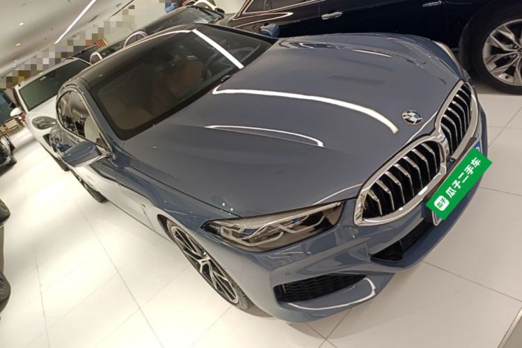 Used BMW 8 Series 2019 840i 4-Door Gran Coupe M Sport Package Front Right 45 Deg