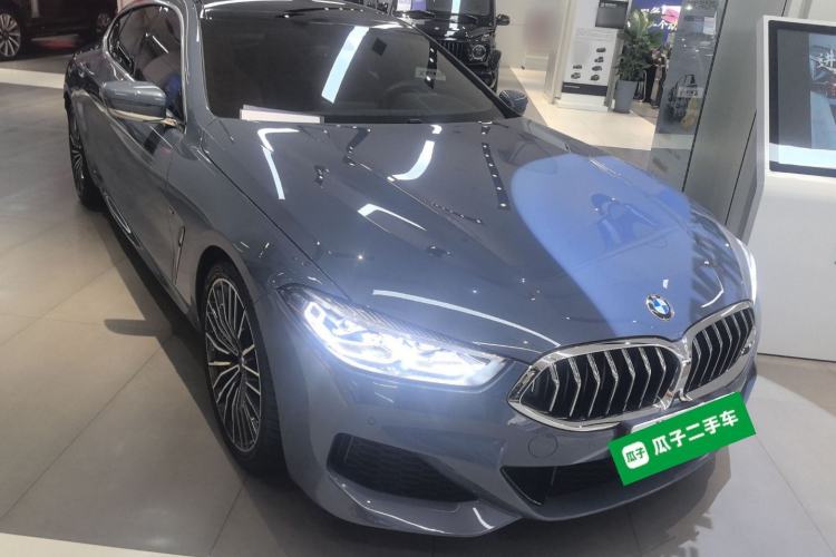 Used BMW 8 Series 2019 840i 4-Door Gran Coupe M Sport Package Front Right 45 Deg