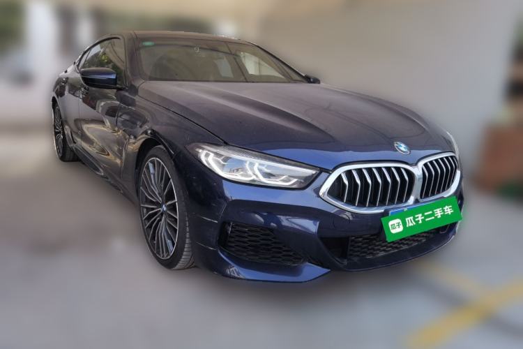 Used BMW 8 Series 2019 840i 4-Door Gran Coupe M Sport Package Front Right 45 Deg