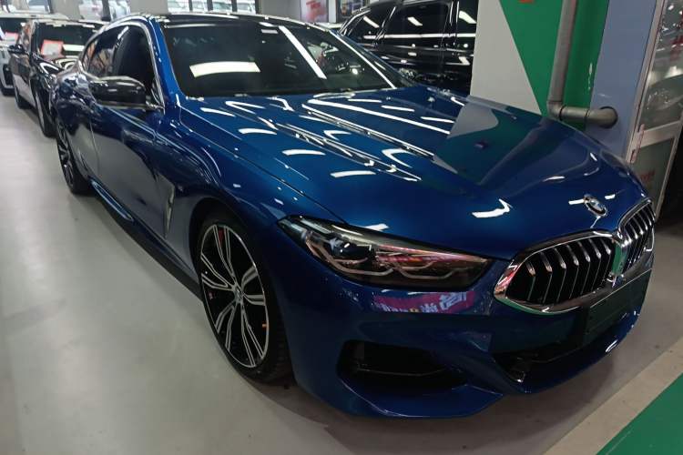 Used BMW 8 Series 2019 840i 4-Door Gran Coupe M Sport Package Front Right 45 Deg