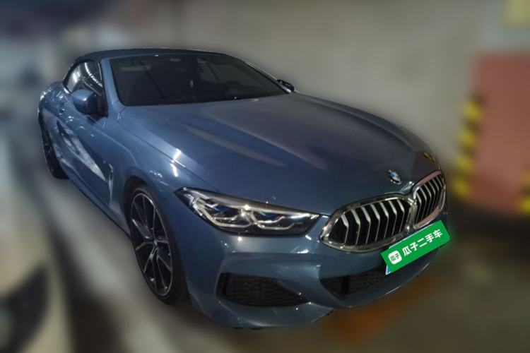Used BMW 8 Series 2019 840i Convertible Coupe M Sport Package Front Right 45 Deg