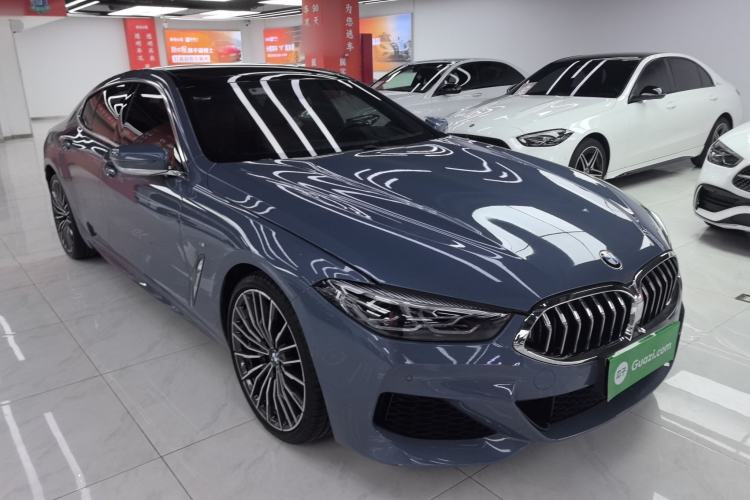 Used BMW 8 Series 2019 840i 4-Door Gran Coupe M Sport Package Front Right 45 Deg