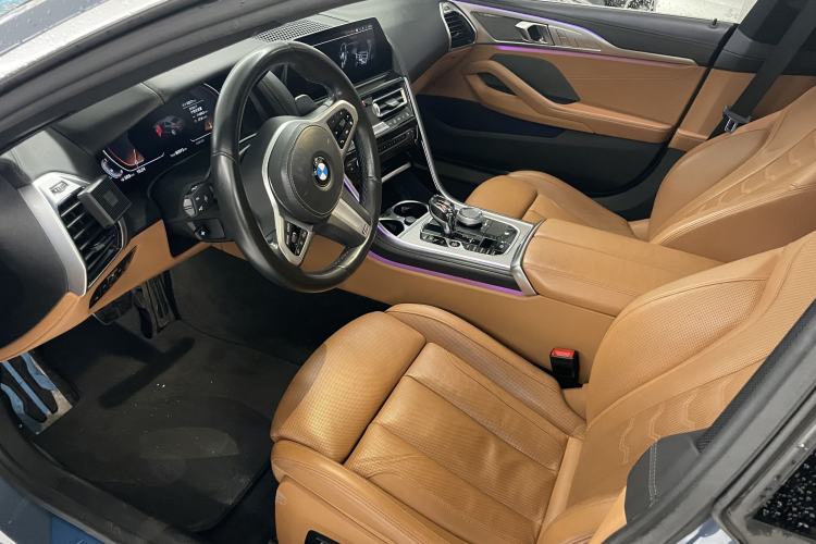 Used BMW 8 Series 2019 840i 4-Door Gran Coupe M Sport Package Interior 2