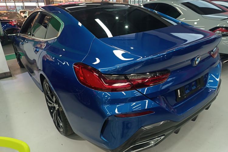 Used BMW 8 Series 2019 840i 4-Door Gran Coupe M Sport Package Left Side