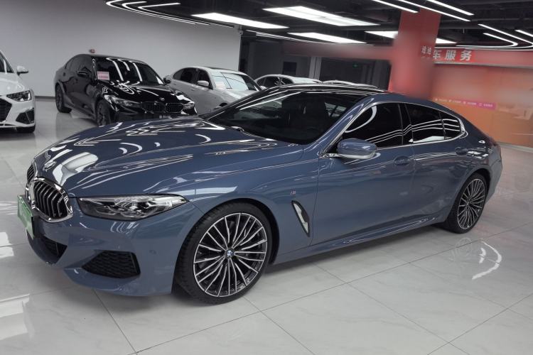 Used BMW 8 Series 2019 840i 4-Door Gran Coupe M Sport Package Left Side
