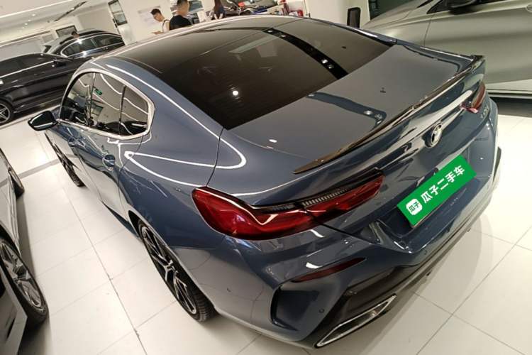 Used BMW 8 Series 2019 840i 4-Door Gran Coupe M Sport Package Rear Left 45 Deg