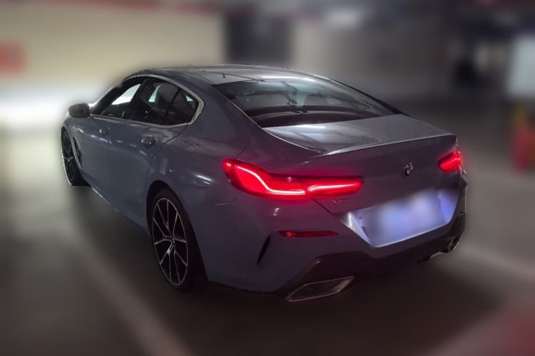 Used BMW 8 Series 2019 840i xDrive 4-Door Gran Coupe M Sport Package Rear Left 45 Deg