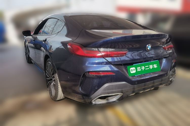 Used BMW 8 Series 2019 840i 4-Door Gran Coupe M Sport Package Rear Left 45 Deg