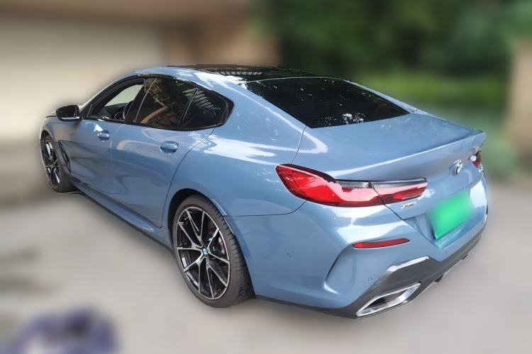 Used BMW 8 Series 2019 840i xDrive 4-Door Gran Coupe M Sport Package Rear Left 45 Deg