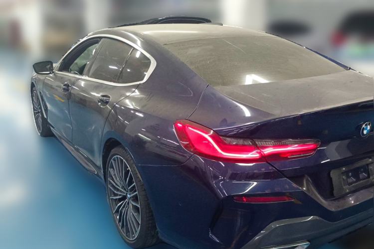 Used BMW 8 Series 2019 840i 4-Door Gran Coupe M Sport Package Rear Left 45 Deg