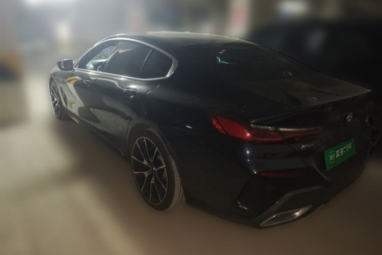 Used BMW 8 Series 2019 840i xDrive 4-Door Gran Coupe M Sport Package Rear Left 45 Deg