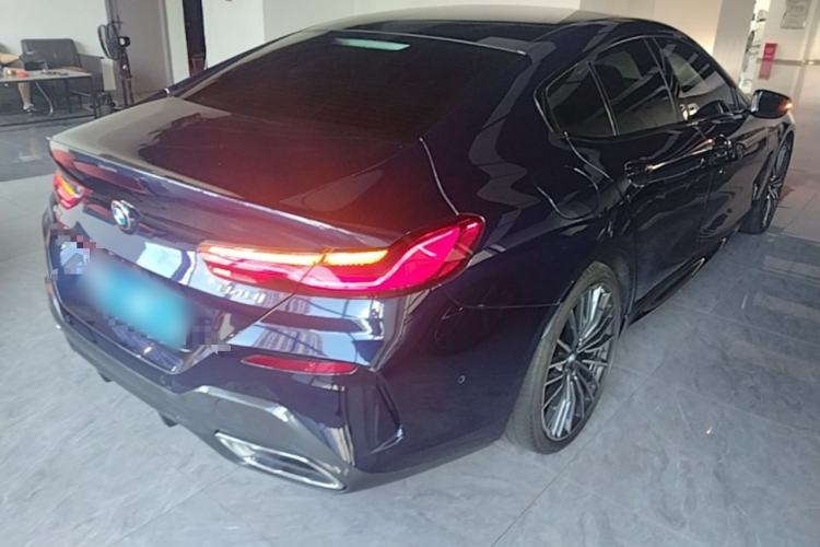 Used BMW 8 Series 2019 840i 4-Door Gran Coupe M Sport Package Rear Right 45 Deg