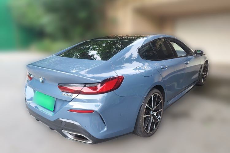 Used BMW 8 Series 2019 840i xDrive 4-Door Gran Coupe M Sport Package Rear Right 45 Deg