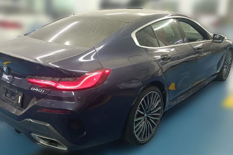 Used BMW 8 Series 2019 840i 4-Door Gran Coupe M Sport Package Rear Right 45 Deg