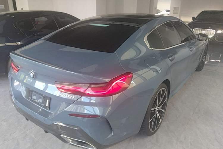 Used BMW 8 Series 2019 840i 4-Door Gran Coupe M Sport Package Rear Right 45 Deg