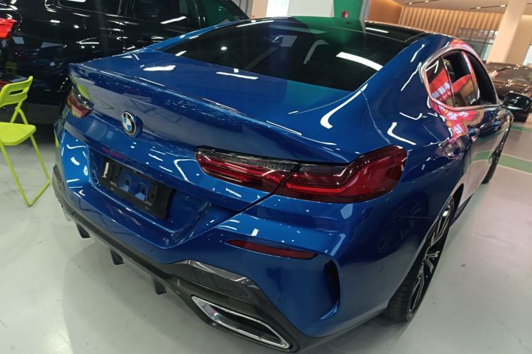 Used BMW 8 Series 2019 840i 4-Door Gran Coupe M Sport Package Rear Right 45 Deg