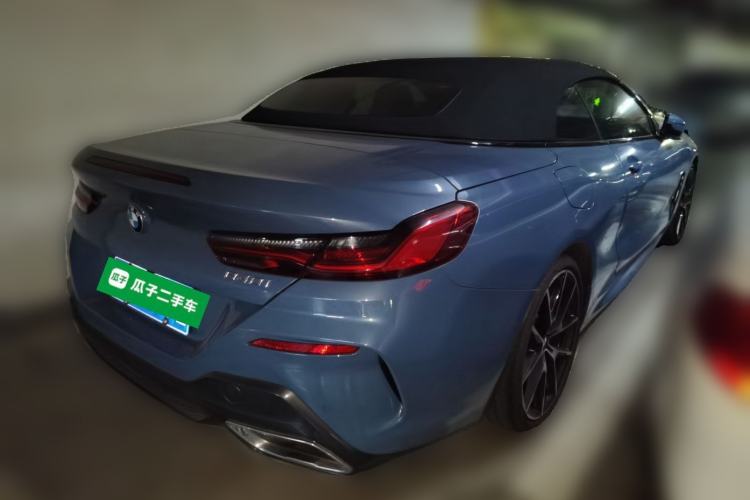Used BMW 8 Series 2019 840i Convertible Coupe M Sport Package Rear Right 45 Deg