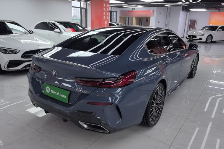 Used BMW 8 Series 2019 840i 4-Door Gran Coupe M Sport Package Rear Right 45 Deg
