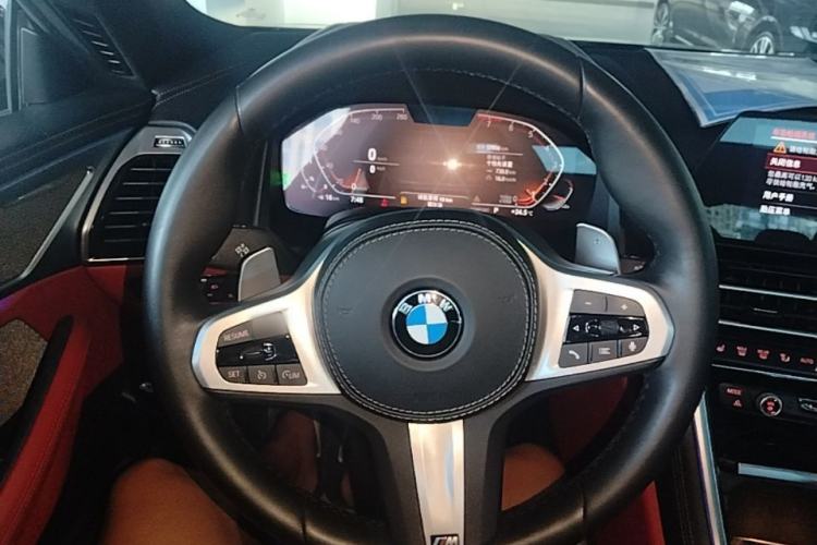 Used BMW 8 Series 2019 840i 4-Door Gran Coupe M Sport Package Steering Wheel