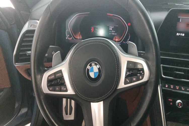 Used BMW 8 Series 2019 840i xDrive 4-Door Gran Coupe M Sport Package Steering Wheel