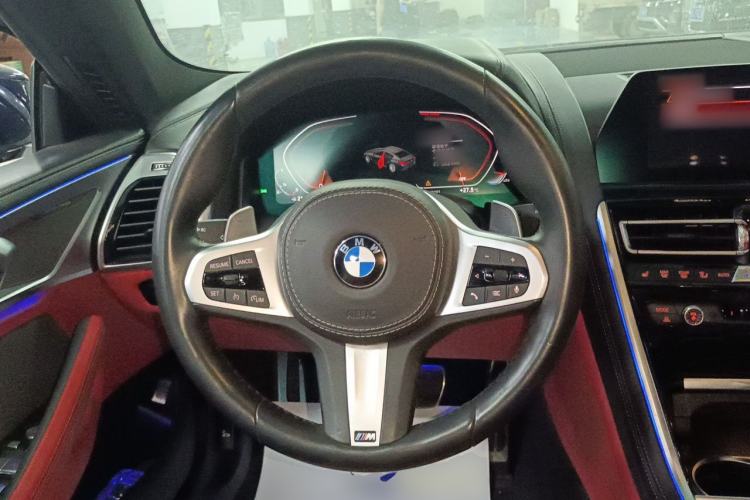 Used BMW 8 Series 2019 840i 4-Door Gran Coupe M Sport Package Steering Wheel