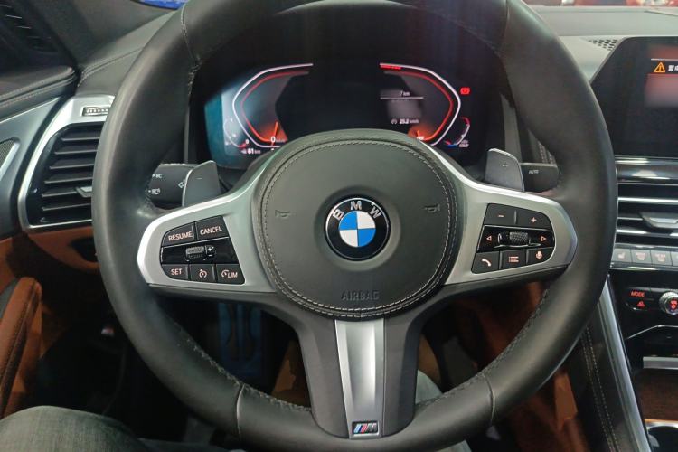 Used BMW 8 Series 2019 840i 4-Door Gran Coupe M Sport Package Steering Wheel