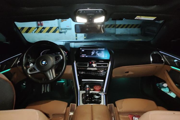 Used BMW 8 Series 2019 840i xDrive 4-Door Gran Coupe M Sport Package Center Console