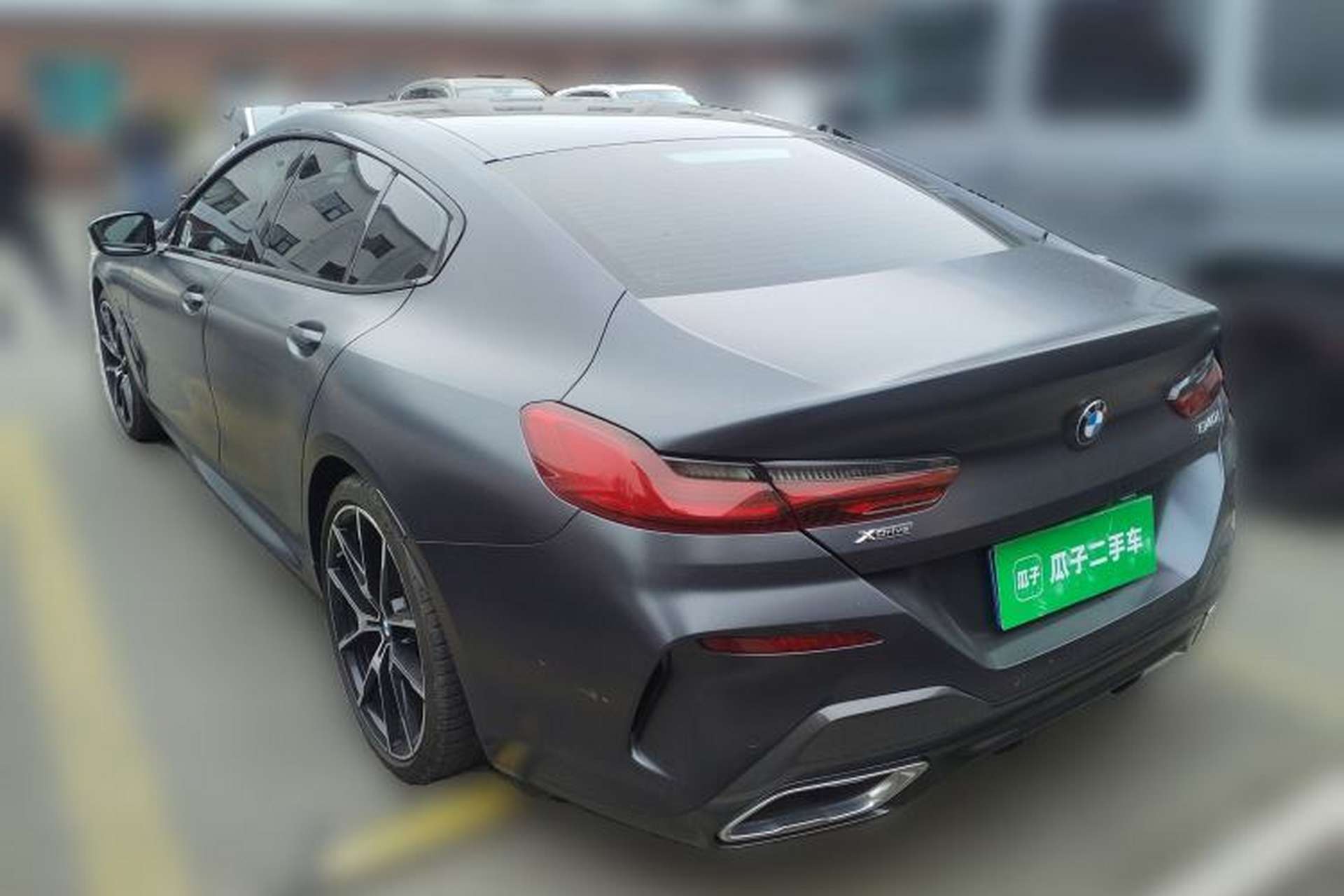 Used BMW 8 Series 2019 840i xDrive 4-Door Gran Coupe M Sport Package Rear Left 45 Deg