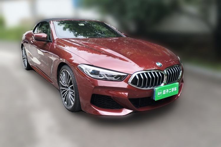 Used BMW 8 Series 2019 840i Convertible Coupe M Sport Package Front Right 45 Deg