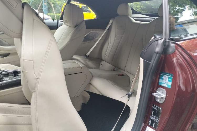 Used BMW 8 Series 2019 840i Convertible Coupe M Sport Package Left Rear Seat