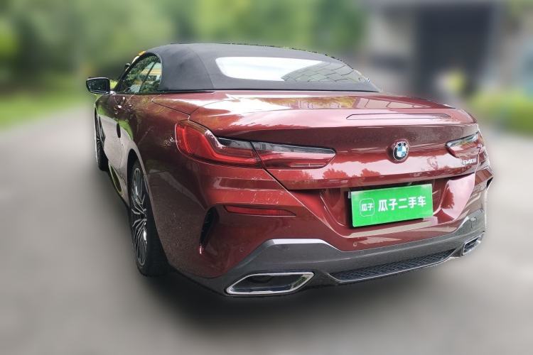 Used BMW 8 Series 2019 840i Convertible Coupe M Sport Package Rear Left 45 Deg