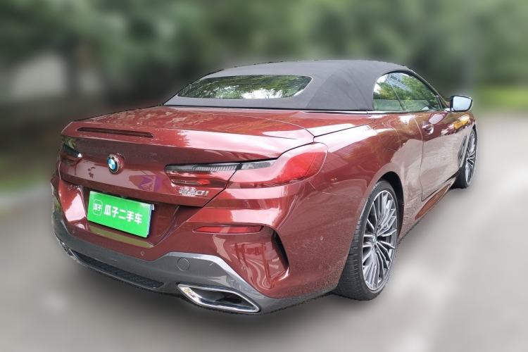 Used BMW 8 Series 2019 840i Convertible Coupe M Sport Package Rear Right 45 Deg