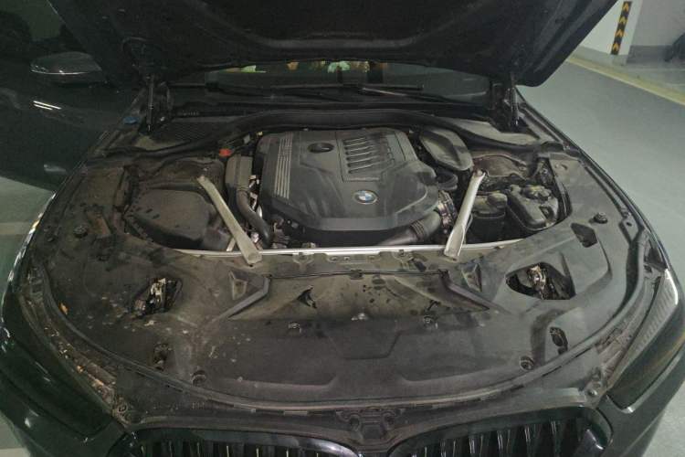 Used BMW 8 Series 2019 840i 4-Door Gran Coupe M Sport Package Engine Bay
