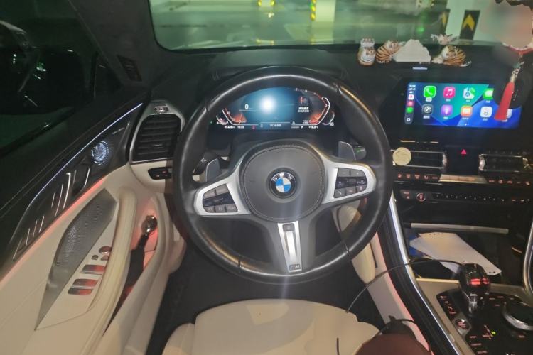 Used BMW 8 Series 2019 840i 4-Door Gran Coupe M Sport Package Steering Wheel