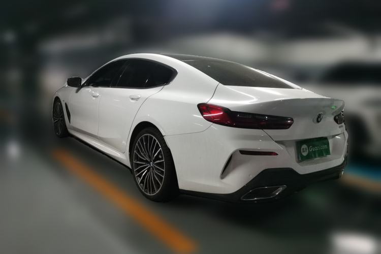 Used BMW 8 Series 2019 840i 4-Door Gran Coupe M Sport Package Rear Left 45 Deg