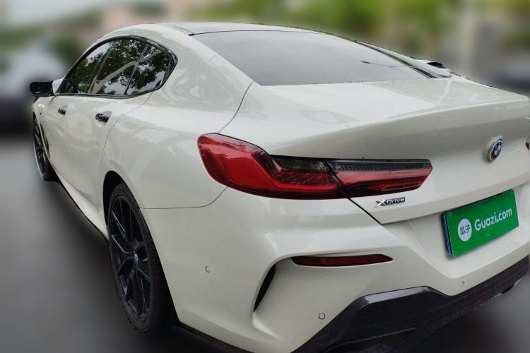 Used BMW 8 Series 2019 840i 4-Door Gran Coupe M Sport Package Rear Left 45 Deg