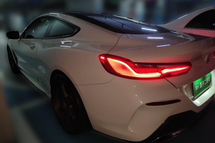 Used BMW 8 Series 2019 840i Coupe M Sport Package Rear Left 45 Deg