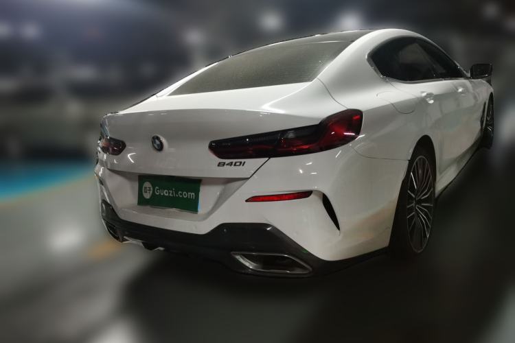 Used BMW 8 Series 2019 840i 4-Door Gran Coupe M Sport Package Rear Right 45 Deg