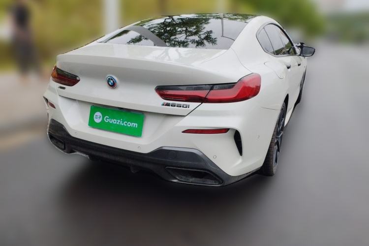 Used BMW 8 Series 2019 840i 4-Door Gran Coupe M Sport Package Rear Right 45 Deg