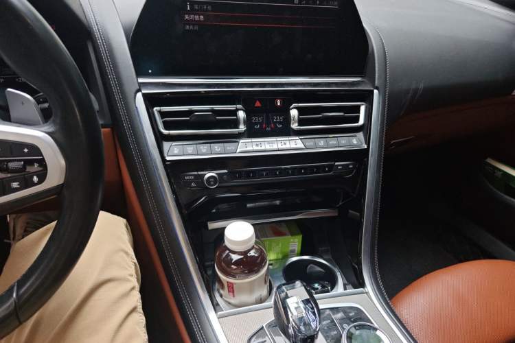 Used BMW 8 Series 2021 840i xDrive 4-Door Gran Coupe M Sport Package Audio And AC Panel