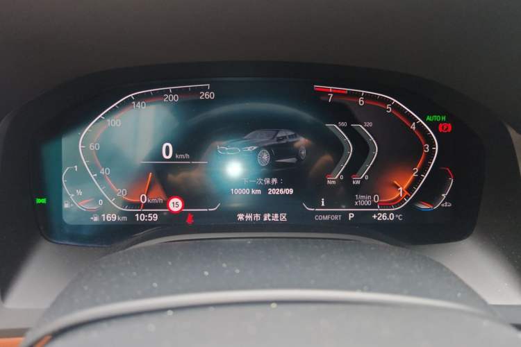 Used BMW 8 Series 2021 840i xDrive 4-Door Gran Coupe M Sport Package Instrument Cluster
