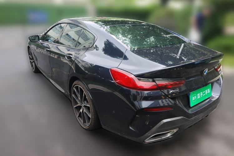 Used BMW 8 Series 2021 840i xDrive 4-Door Gran Coupe M Sport Package Rear Left 45 Deg