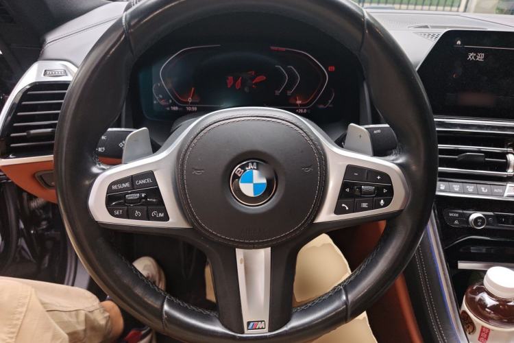 Used BMW 8 Series 2021 840i xDrive 4-Door Gran Coupe M Sport Package Steering Wheel