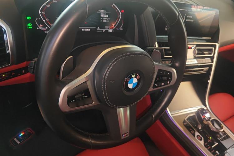 Used BMW 8 Series 2021 Facelift 840i Four-Door Coupe M Sport Package Steering Wheel