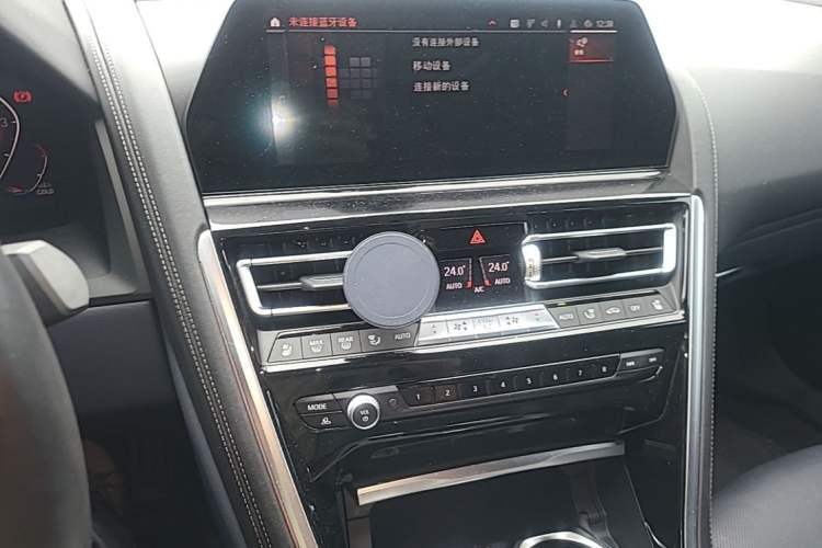 Used BMW 8 Series 2021 840i 4-Door Gran Coupe M Sport Package Audio And AC Panel