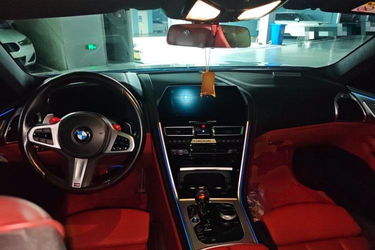 Used BMW 8 Series 2021 Facelift 840i Four-Door Coupe M Sport Package Center Console