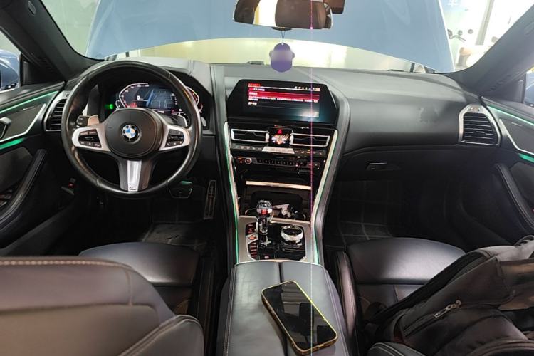 Used BMW 8 Series 2021 Facelift 840i Four-Door Coupe M Sport Package Center Console