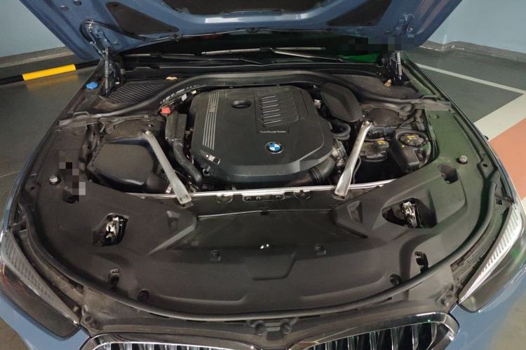 Used BMW 8 Series 2021 Facelift 840i Four-Door Coupe M Sport Package Engine Bay